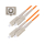ExtraLink SC/UPC-SC/UPC Patchcord Wielomodowy Duplex 50/125 3mm 3m - 1543741 - zdjęcie 2